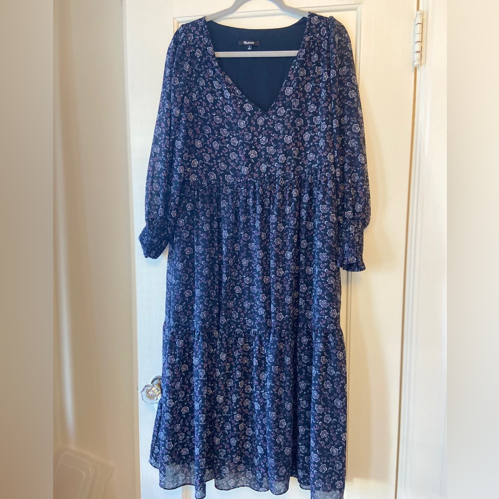 Floral Madewell midi dress